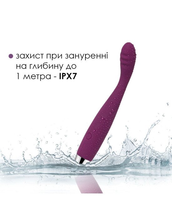 Тонкий вібратор точки G Svakom Cici Violet Тонкий вібратор точки G Svakom Cici Violet
