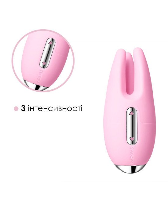 Масажер для чутливих зон Svakom Cookie Pale Pink Масажер для чутливих зон Svakom Cookie Pale Pink
