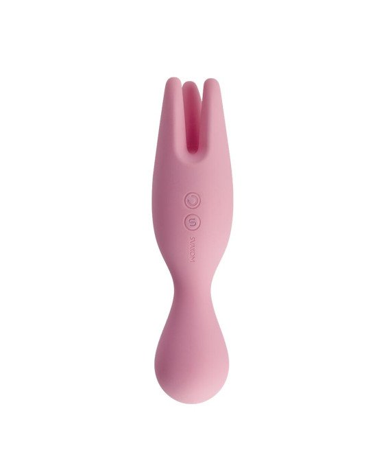 Подвійний вібратор для чутливих зон Svakom Nymph Pale Pink