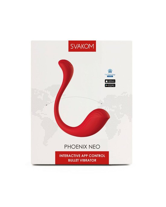 Інтерактивне віброяйце Svakom Phoenix Neo Інтерактивне віброяйце Svakom Phoenix Neo