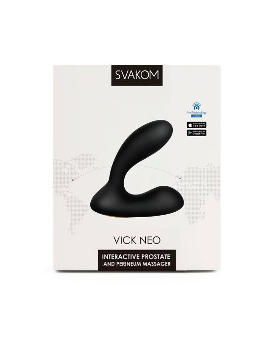 Інтерактивний масажер простати та вібратор точки G Svakom Vick Neo Інтерактивний масажер простати та вібратор точки G Svakom Vick Neo