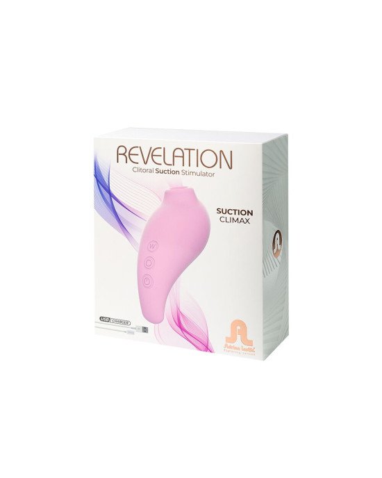 Вакуумний стимулятор Adrien Lastic Revelation Pink, режим Boost Вакуумний стимулятор Adrien Lastic Revelation Pink, режим Boost