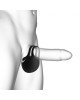 Ерекційне кільце з вібрацією і стимуляцією мошонки Dorcel FUN BAG, перезаряджаєме