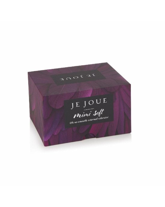 Преміум вібромасажер Je Joue - Mimi Soft Black, м'який кінчик, глибока вібрація, 12 режимів Преміум вібромасажер Je Joue - Mimi Soft Black, м'який кінчик, глибока вібрація, 12 режимів