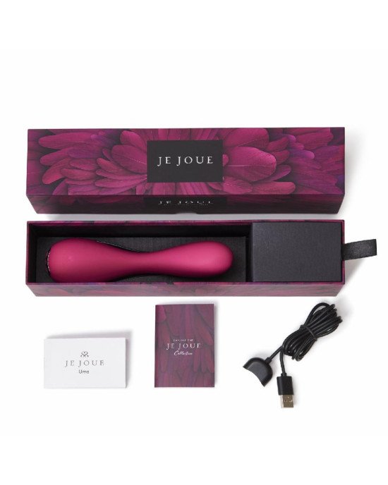 Преміум вібратор Je Joue - Uma Fuchsia універсальний з глибокою вібрацією, стимуляція точки G Преміум вібратор Je Joue - Uma Fuchsia універсальний з глибокою вібрацією, стимуляція точки G