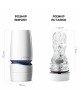 Мастурбатор Tenga - Aero Masturbator Cobalt, інноваційна технологія всмоктування Мастурбатор Tenga - Aero Masturbator Cobalt, інноваційна технологія всмоктування