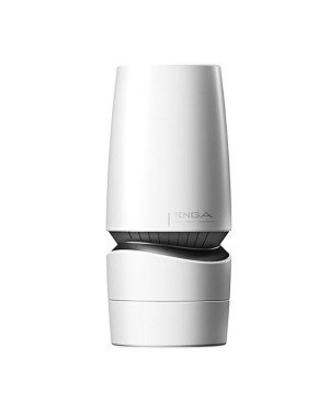 Мастурбатор Tenga - Aero Masturbator Silver, інноваційна технологія всмоктування