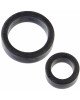Набір ерекційних кілець Doc Johnson Platinum Premium Silicone — The C-Rings — Charcoal Набір ерекційних кілець Doc Johnson Platinum Premium Silicone — The C-Rings — Charcoal