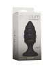 Анальний плаг зі спіральним каналом Doc Johnson Platinum Premium Silicone — The Blast — Black Анальний плаг зі спіральним каналом Doc Johnson Platinum Premium Silicone — The Blast — Black