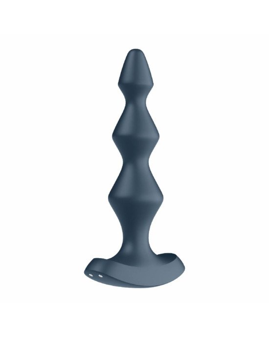 Анальний стимулятор-намистини з двома моторами Satisfyer Lolli-Plug 1 Dark teal Анальний стимулятор-намистини з двома моторами Satisfyer Lolli-Plug 1 Dark teal