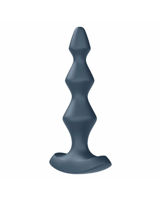 Анальний стимулятор-намистини з двома моторами Satisfyer Lolli-Plug 1 Dark teal Анальний стимулятор-намистини з двома моторами Satisfyer Lolli-Plug 1 Dark teal