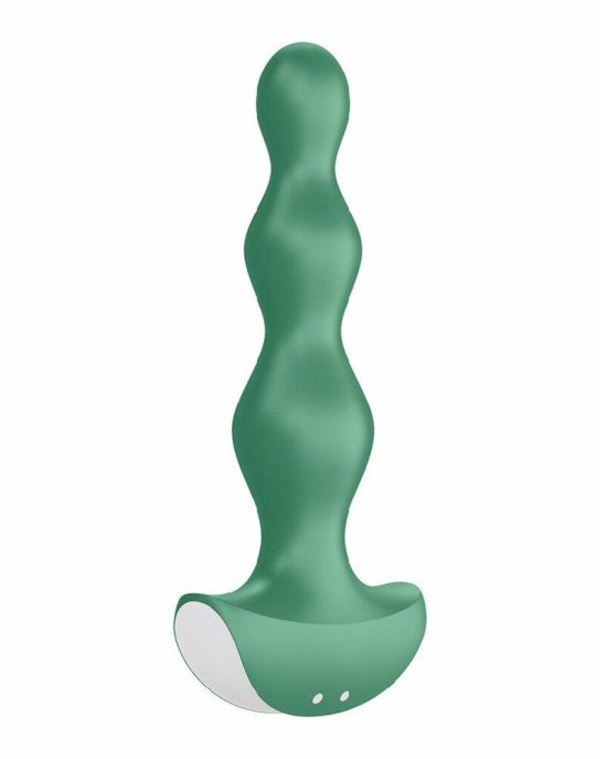 Анальний стимулятор-намистини з двома моторами Satisfyer Lolli-Plug 2 Green Анальний стимулятор-намистини з двома моторами Satisfyer Lolli-Plug 2 Green