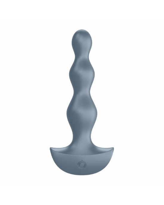 Анальний стимулятор-намистини з двома моторами Satisfyer Lolli-Plug 2 ice blue Анальний стимулятор-намистини з двома моторами Satisfyer Lolli-Plug 2 ice blue