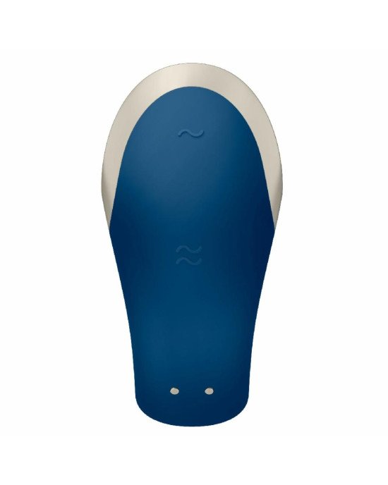 Смарт-вібратор для пар Satisfyer Double Love (Blue) Смарт-вібратор для пар Satisfyer Double Love (Blue)