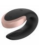 Смарт-вібратор для пар Satisfyer Double Love (Black) Смарт-вібратор для пар Satisfyer Double Love (Black)
