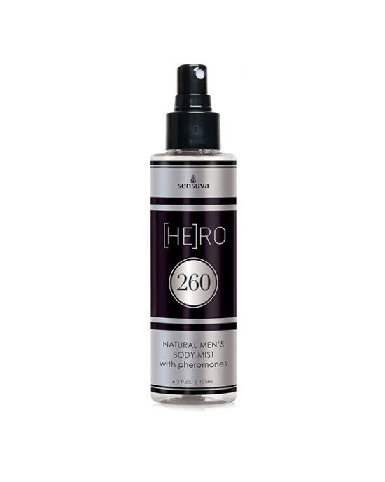Чоловічий спрей-міст для тіла із феромонами Sensuva HE(RO) 260 Пройняті Body Mist for Him Чоловічий спрей-міст для тіла із феромонами Sensuva HE(RO) 260 Пройняті Body Mist for Him