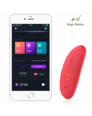 Смарт-вібратор у трусики Magic Motion Nyx Red