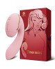 Вакуумний вібратор Kistoy Tina Mini Pink, вагінально-кліторальний Вакуумний вібратор Kistoy Tina Mini Pink, вагінально-кліторальний