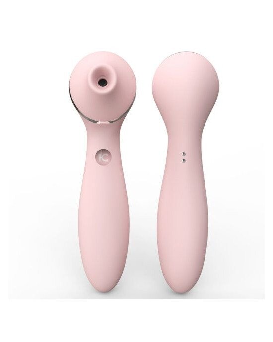 Вакуумний вібратор KisToy Polly Plus Pink Вакуумний вібратор KisToy Polly Plus Pink