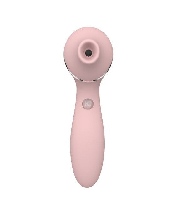 Вакуумний вібратор KisToy Polly Plus Pink Вакуумний вібратор KisToy Polly Plus Pink