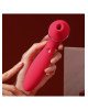 Вакуумний вібратор KisToy Polly Plus Red Вакуумний вібратор KisToy Polly Plus Red