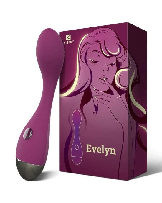 Потужний вібратор точки G KisToy Evelyn Потужний вібратор точки G KisToy Evelyn