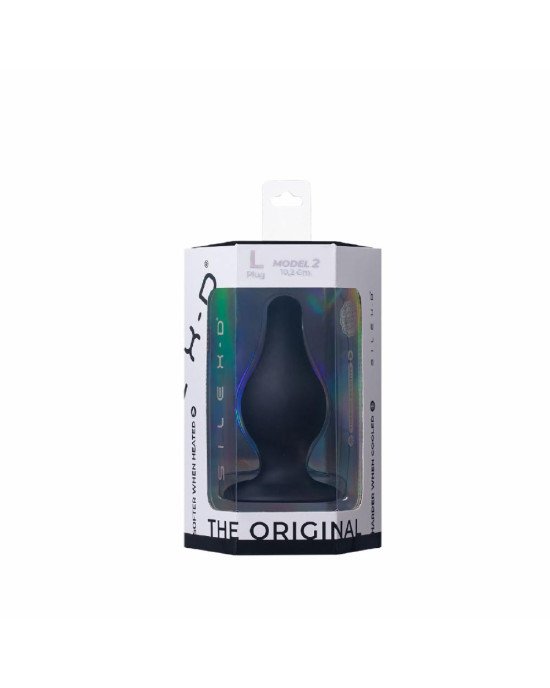 Анальна пробка SilexD (Model 2 size L) двошаровий, силікон+Silexpan, діаметр 4,5 см Анальна пробка SilexD (Model 2 size L) двошаровий, силікон+Silexpan, діаметр 4,5 см