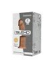 Фалоімітатор SilexD Robby Caramel (MODEL 2 size 6in), двошаровий, силікон + Silexpan, діаметр 3,5см
