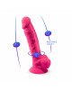 Фалоімітатор SilexD Tomas Pink (MODEL 1 size 9in), двошаровий, силікон + Silexpan, діаметр 4,9см Фалоімітатор SilexD Tomas Pink (MODEL 1 size 9in), двошаровий, силікон + Silexpan, діаметр 4,9см