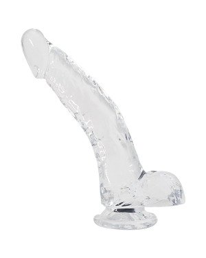 Прозорий фалоімітатор Alive Jelly Dildo Stallion, ТПЕ, присоска, діаметр 3,5 см, довжина 22 см Прозорий фалоімітатор Alive Jelly Dildo Stallion, ТПЕ, присоска, діаметр 3,5 см, довжина 22 см