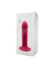 Двошаровий ділдо з вібрацією Adrien Lastic Hitsens 2 Pink, відмінно для страпона, макс діаметр 4 см, Двошаровий ділдо з вібрацією Adrien Lastic Hitsens 2 Pink, відмінно для страпона, макс діаметр 4 см,