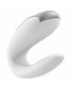 Смартвібратор для пар Satisfyer Double Fun (White) з пультом ДК Смартвібратор для пар Satisfyer Double Fun (White) з пультом ДК