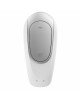 Смартвібратор для пар Satisfyer Double Fun (White) з пультом ДК Смартвібратор для пар Satisfyer Double Fun (White) з пультом ДК