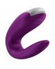 Смарт-вібратор для пар Satisfyer Double Fun (Violet) з пультом ДК Смарт-вібратор для пар Satisfyer Double Fun (Violet) з пультом ДК