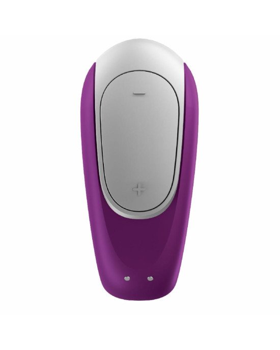 Смарт-вібратор для пар Satisfyer Double Fun (Violet) з пультом ДК Смарт-вібратор для пар Satisfyer Double Fun (Violet) з пультом ДК