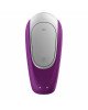 Смарт-вібратор для пар Satisfyer Double Fun (Violet) з пультом ДК Смарт-вібратор для пар Satisfyer Double Fun (Violet) з пультом ДК