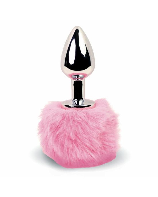 Анальна пробка FeelzToys - Bunny Tails Butt Plug Pink Анальна пробка FeelzToys - Bunny Tails Butt Plug Pink
