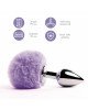 Анальна пробка FeelzToys - Bunny Tails Butt Plug Purple Анальна пробка FeelzToys - Bunny Tails Butt Plug Purple
