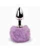 Анальна пробка FeelzToys - Bunny Tails Butt Plug Purple Анальна пробка FeelzToys - Bunny Tails Butt Plug Purple
