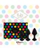 Набір силіконових анальних пробок FeelzToys - Bibi Butt Plug Set 3 pcs Black Набір силіконових анальних пробок FeelzToys - Bibi Butt Plug Set 3 pcs Black