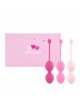Набір вагінальних кульок для просунутих FeelzToys - FemmeFit Advanced Pelvic Muscle Training Set Набір вагінальних кульок для просунутих FeelzToys - FemmeFit Advanced Pelvic Muscle Training Set