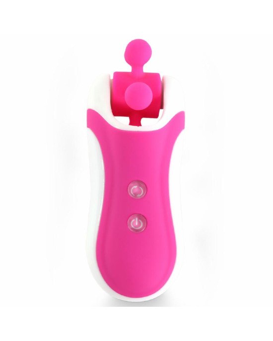 Стимулятор з імітацією оральних ласк FeelzToys - Clitella Oral Clitoral Stimulator Pink Стимулятор з імітацією оральних ласк FeelzToys - Clitella Oral Clitoral Stimulator Pink