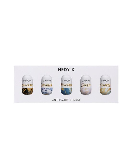 Набір яєць-мастурбаторів Svakom Hedy X- Mixed Textures Набір яєць-мастурбаторів Svakom Hedy X- Mixed Textures