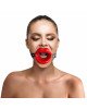 Кляп розширювач в формі губ Art of Sex - Gag Lips, натуральна шкіра Кляп розширювач в формі губ Art of Sex - Gag Lips, натуральна шкіра