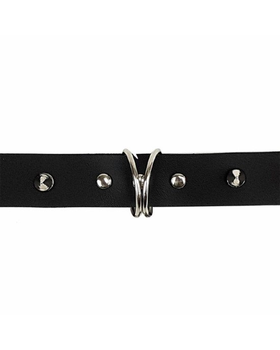 Нашийник з шипами та повідцем Art of Sex - Collar Spikes and Leash Нашийник з шипами та повідцем Art of Sex - Collar Spikes and Leash