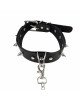 Нашийник з шипами та повідцем Art of Sex - Collar Spikes and Leash Нашийник з шипами та повідцем Art of Sex - Collar Spikes and Leash