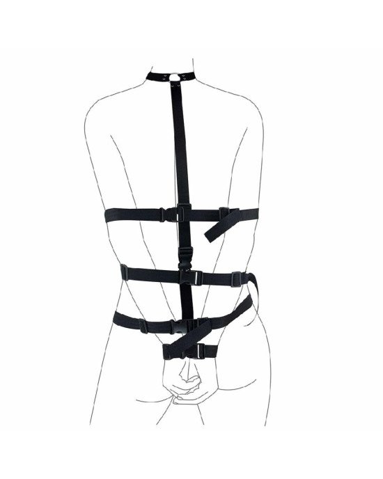 Набір для фіксації Art of Sex - BDSM Fixation Black Night Simple