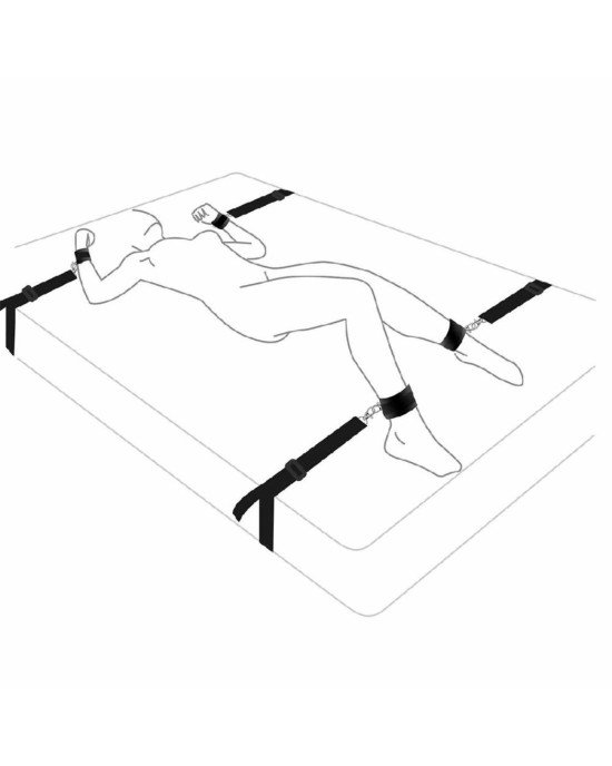 розтяжкою на ліжко Art of Sex - BDSM No pain - No game розтяжкою на ліжко Art of Sex - BDSM No pain - No game