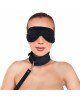Набір нашийник з повідцем та маска Art of Sex - Soft Touch Light, Чорний Набір нашийник з повідцем та маска Art of Sex - Soft Touch Light, Чорний