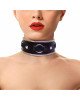 Ошейник из натуральной кожи со стразами и кольцом Art of Sex - Collar Ring Ошейник из натуральной кожи со стразами и кольцом Art of Sex - Collar Ring